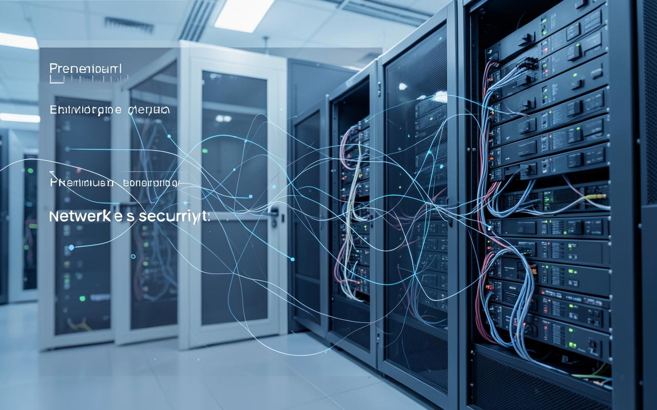 Protected enterprise network infrastructure